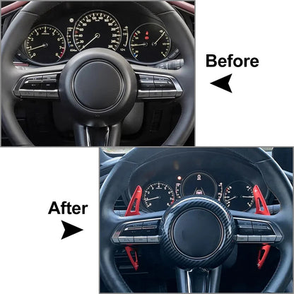 Steering Wheel Paddle Shifters for Mazda 3, Axela, CX30, MX30 (2020-2021)