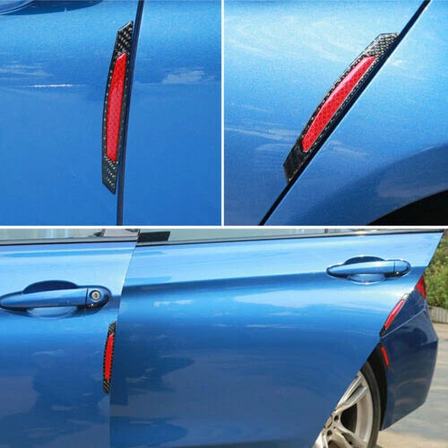 4Pcs Reflective Car Side Door Edge Protector Guard Stickers