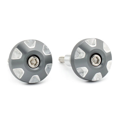 CNC Aluminum Motorcycle Handle Bar Grip End Caps for BMW R18 (2020-2023)