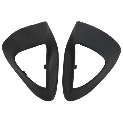 Black Inner Rearview Mirror Rubber Boots for Honda Goldwing GL1800 (2001-2017)