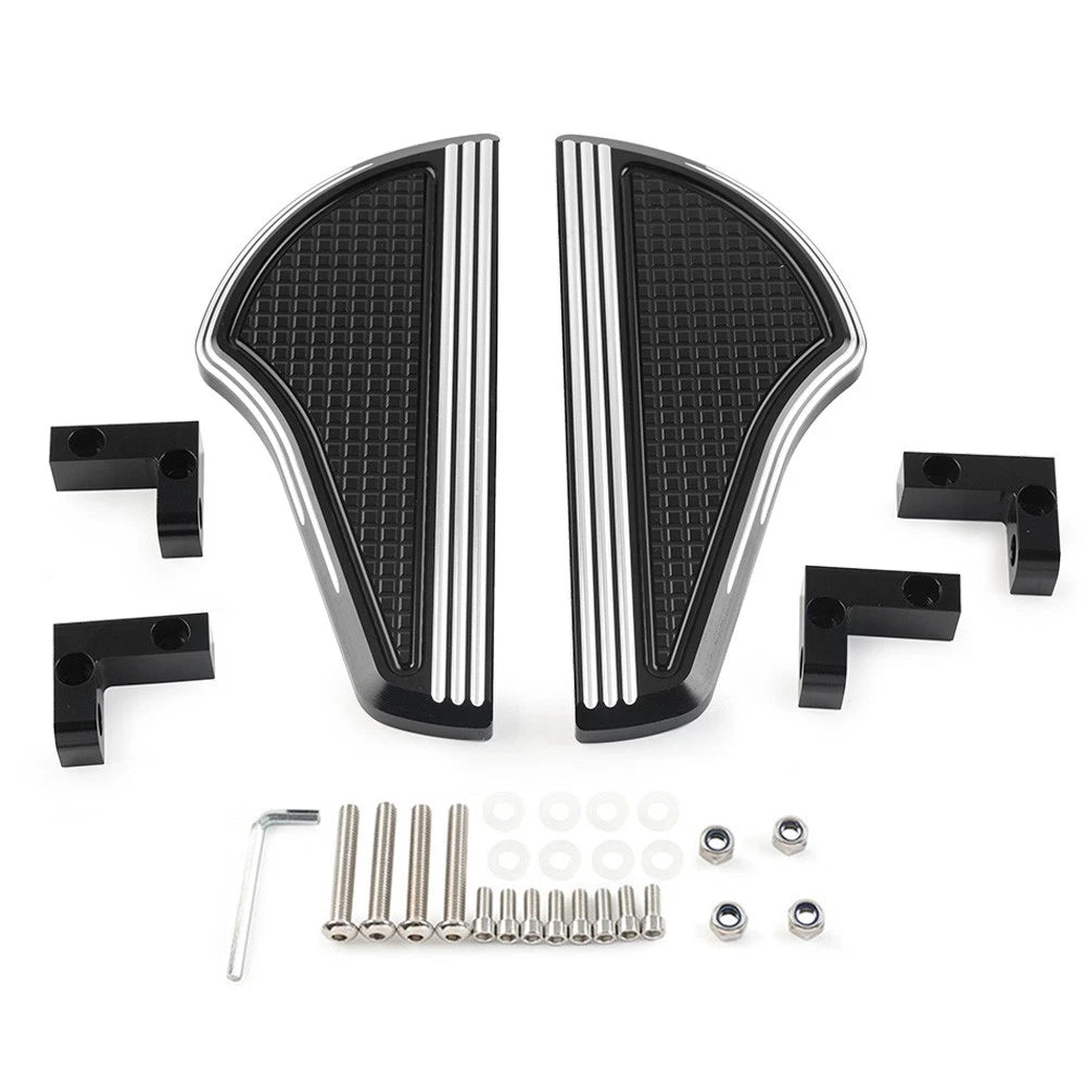 Rear Passenger Floorboards for Harley Touring Electra Glide Road King (1993+)