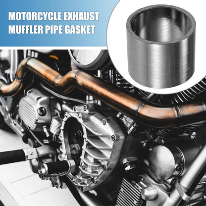 2 x Motorcycle Exhaust Muffler Pipe Gasket 41mm OD Seal Silencer Connector