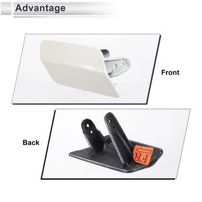 Front Right Side Bumper Headlight Washer Nozzle Cover for BMW 3 Series (2006-2013)