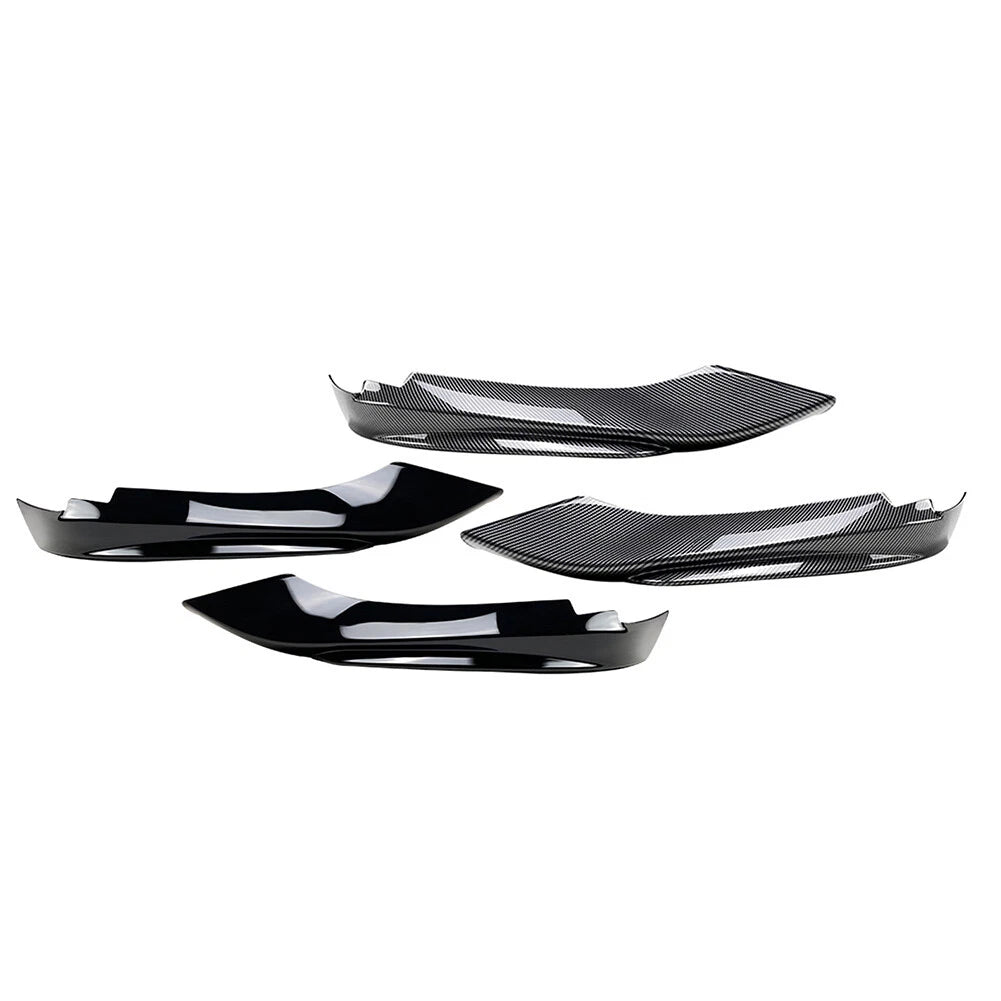 Bumper Lip Splitter Air Vent Cover Canards for BMW 4 Series (2014-2020)