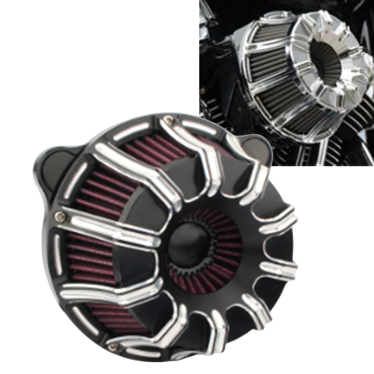Air Cleaner Intake Filter for Harley Touring (1993-2007)