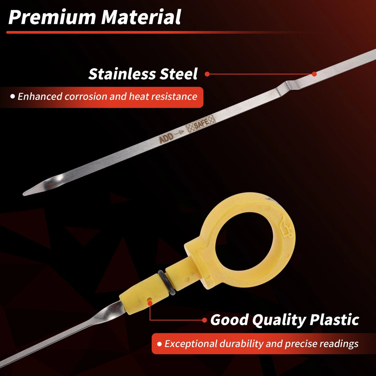 Oil Dipstick Yellow 1Pc for Jeep Grand Cherokee