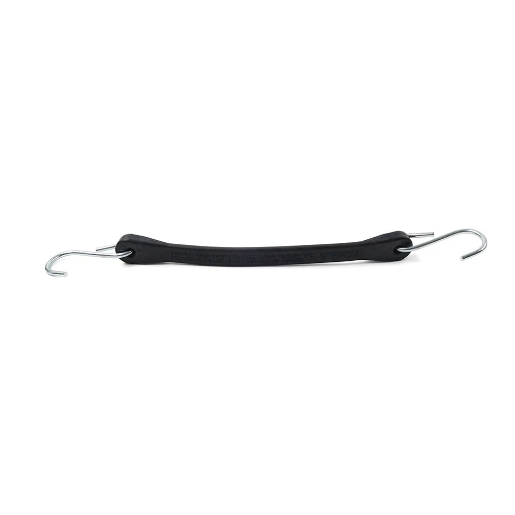 9" Heavy Duty Rubber Tarp Straps for Tie Down Bungee Cords with Hooks