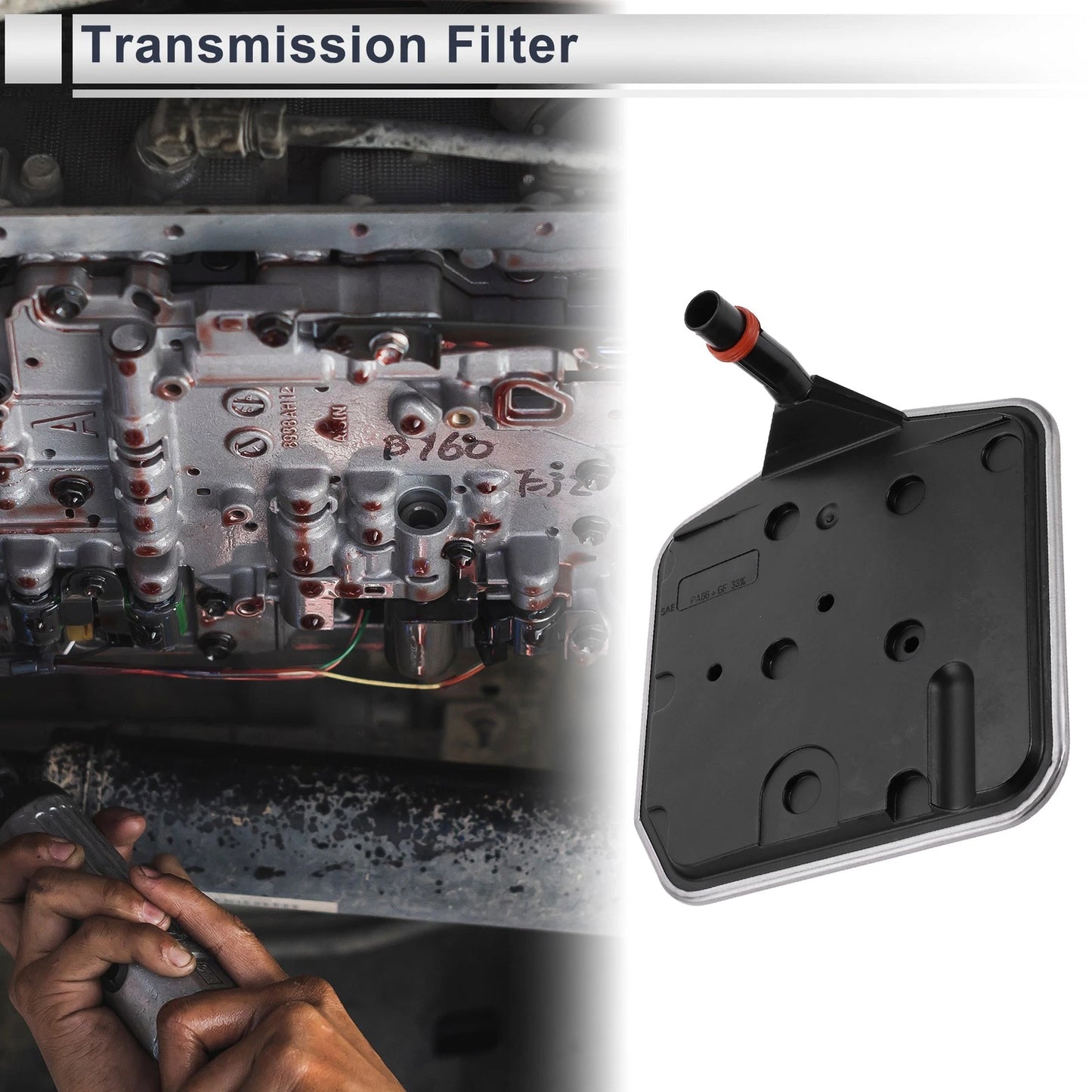 Engine Transmission Filter for CHEVROLET Impala (1982-1993)