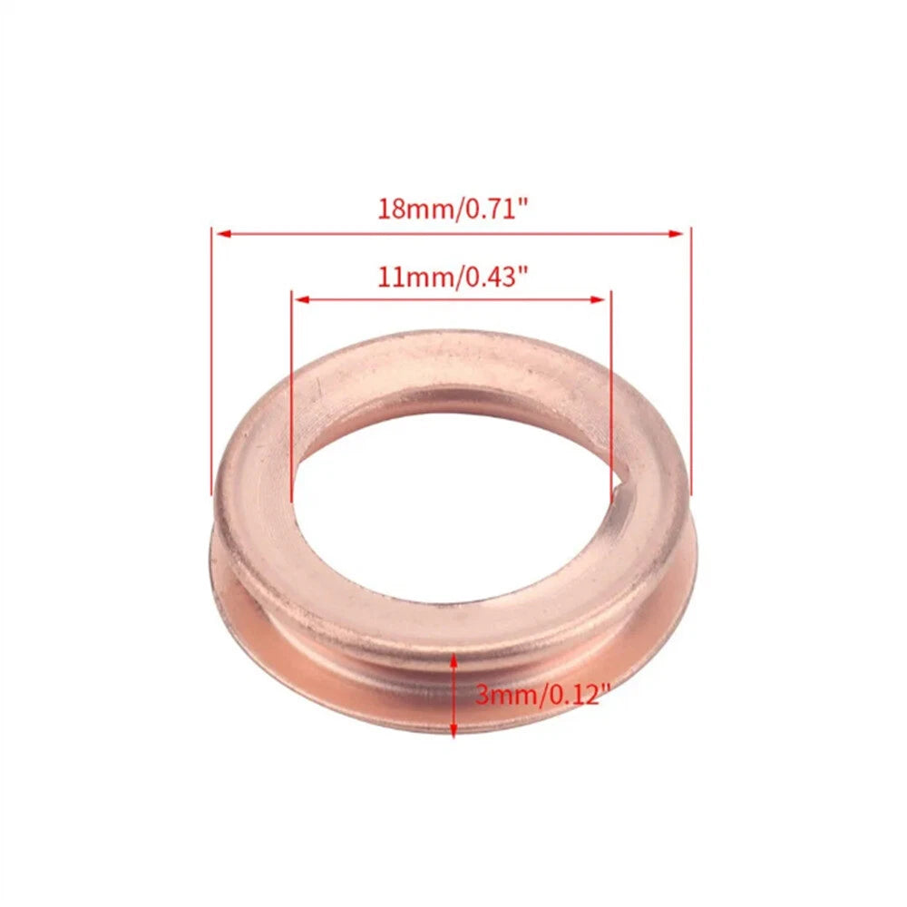 10 x Oil Drain Plug Crush Washer Gasket for Nissan Infiniti