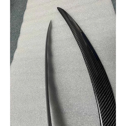 Carbon Fiber Headlight Eyelid Eyebrow Cover for Infiniti FX35 FX37 FX50 2009-13
