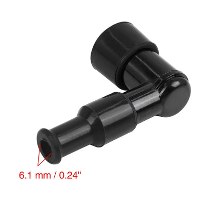 2 x Spark Plug Cap Cover Black Waterproof for CG125 GN125 Motorcycle Dirt Bike