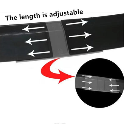 ABS Gloss Carbon Fiber Rear Trunk Spoiler Lip for Sedan (No Year Specified)