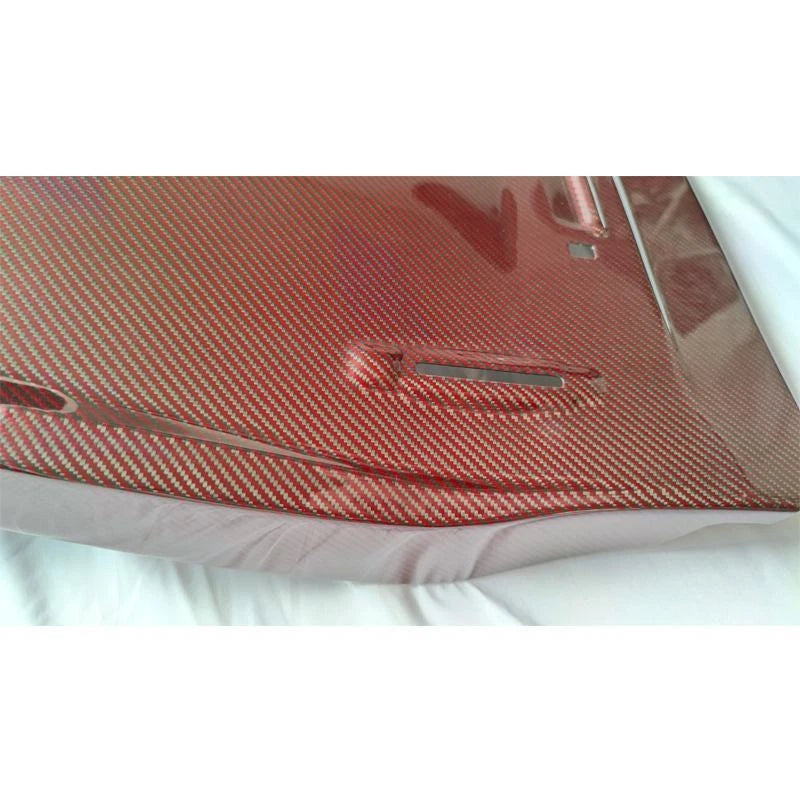 Red Dry Carbon Fiber Seat Back Panel Cover Replace for Lamborghini URUS 18-22