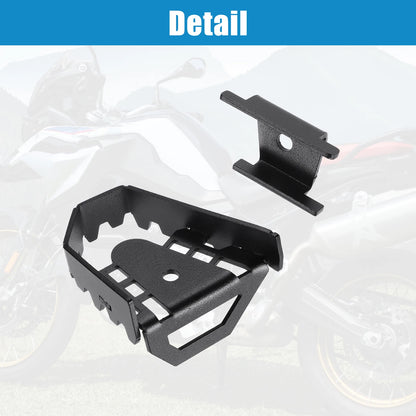 Rear Foot Brake Lever Pedal Tip for BMW F750GS (2018-2023) - Black 1 x Set