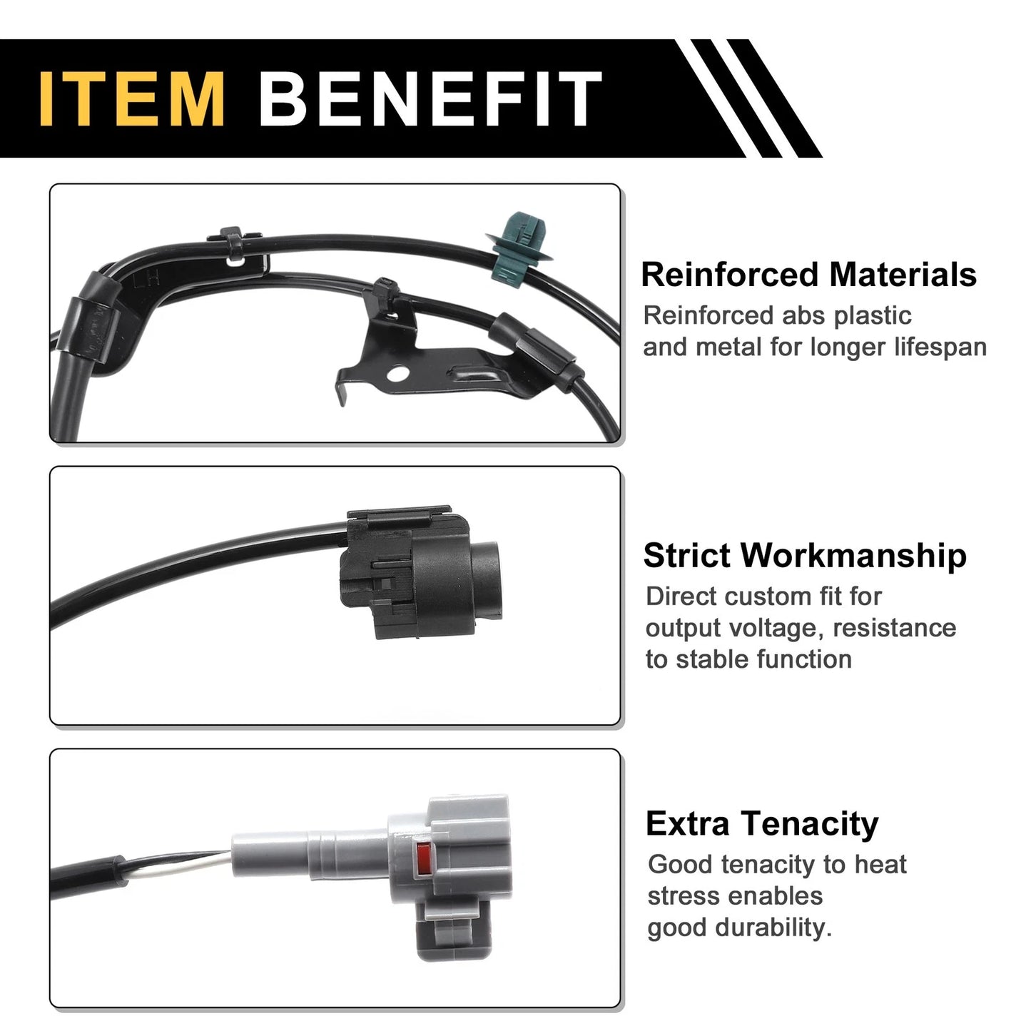 ABS Wheel Speed Sensor for Toyota Tacoma Front Left (2016-2019)