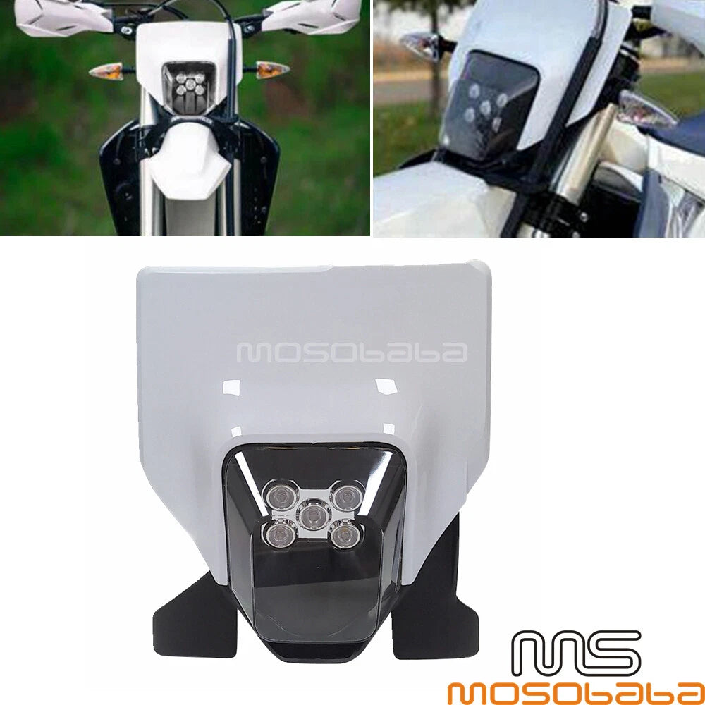 LED Headlight for Husqvarna FE TE FC 125 250 350 450 501 Off Road (2014-2023)