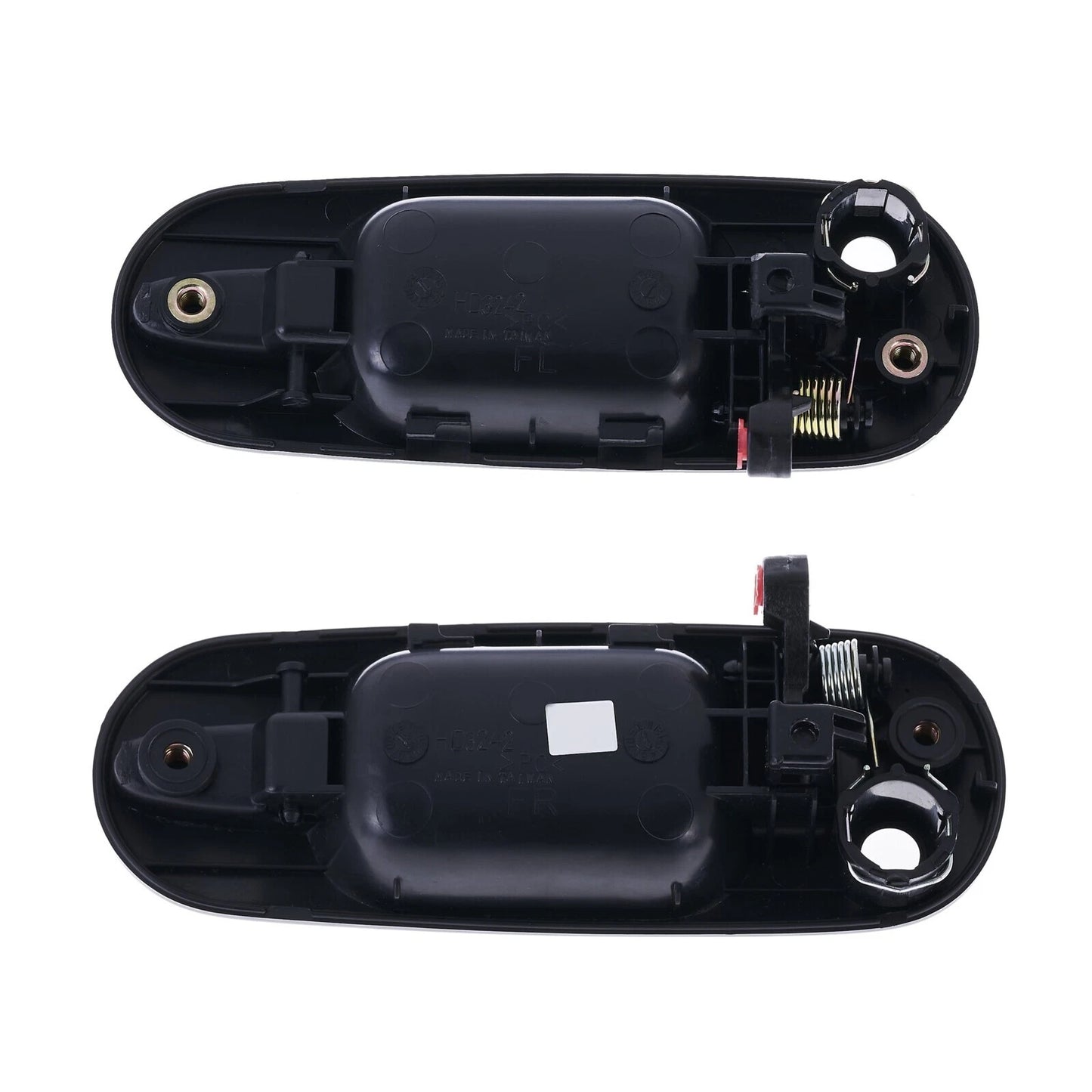 Outer Door Handle Set of 4 for Honda CR-V RD (1997-2001) Black Front Rear