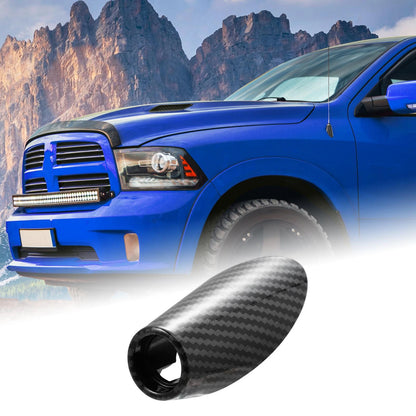 Carbon Fiber Black Antenna Base Cover for Dodge Ram