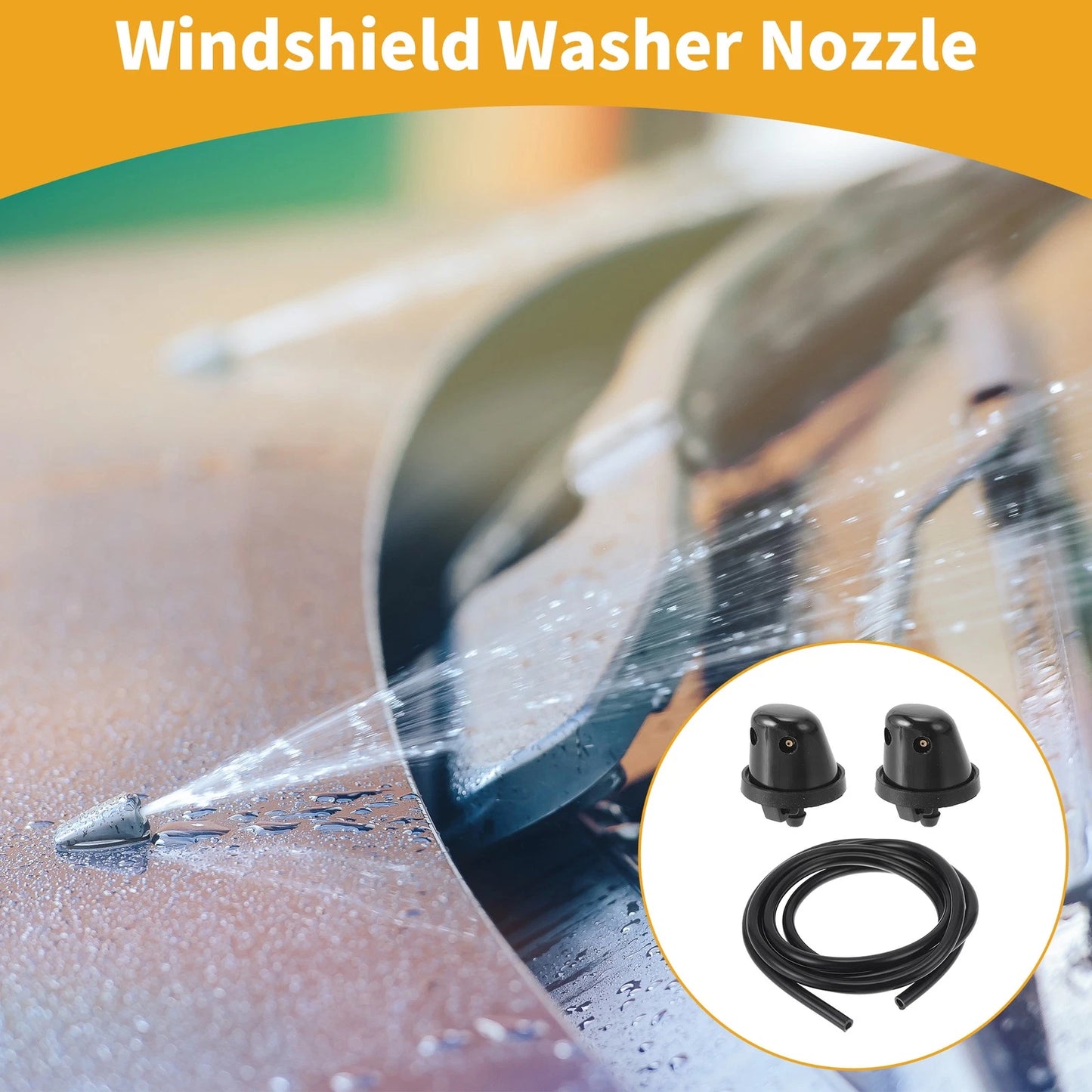 Windshield Washer Nozzle Kit for Nissan Pathfinder (2005-2012)