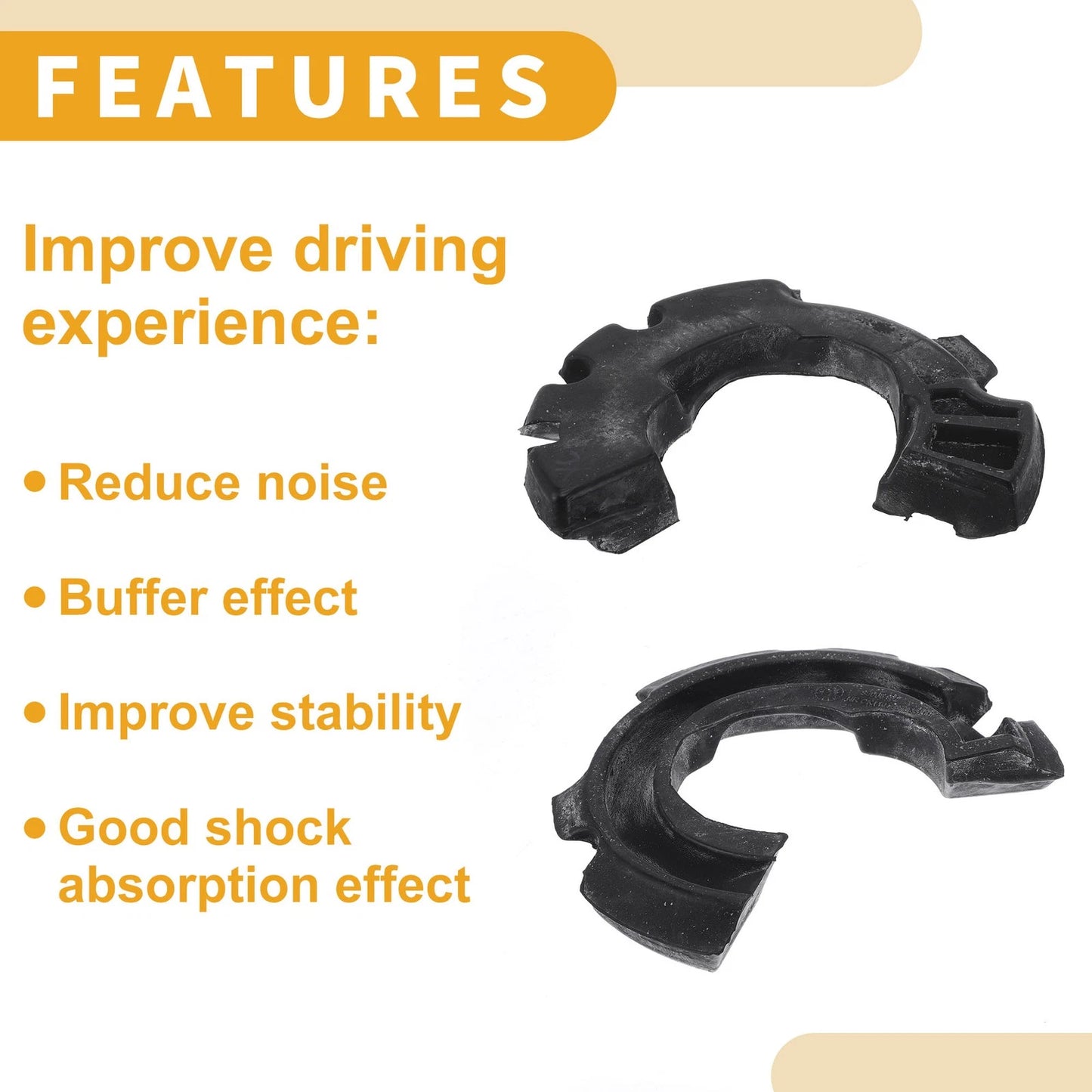 Front Lower Coil Spring Insulators for Chevrolet Cruze (2016 - 2019)