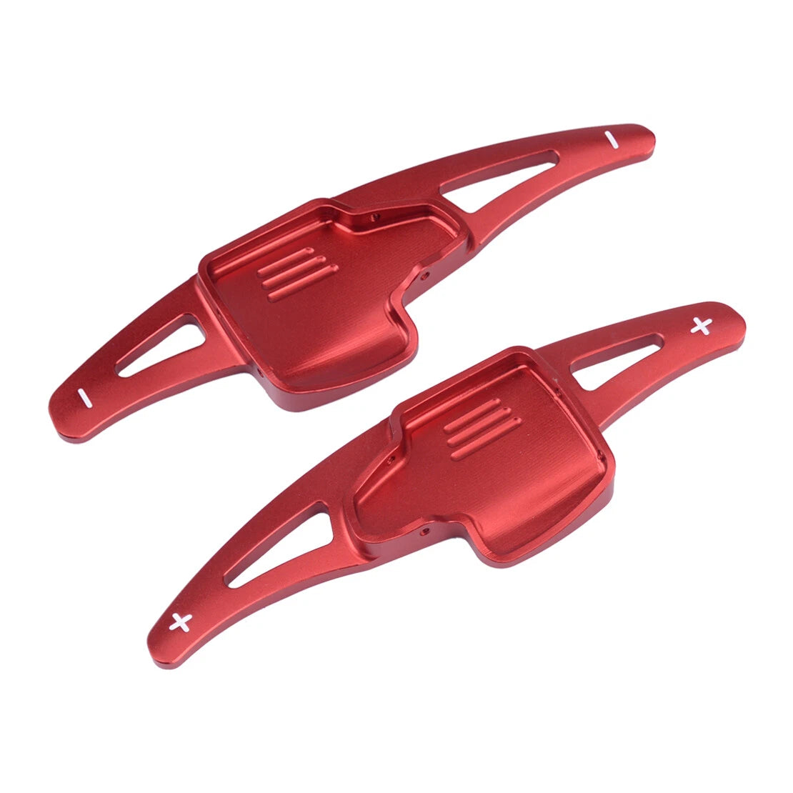 Red Steering Wheel Gear Shift Paddle Shifter Extension for Ford Ecosport