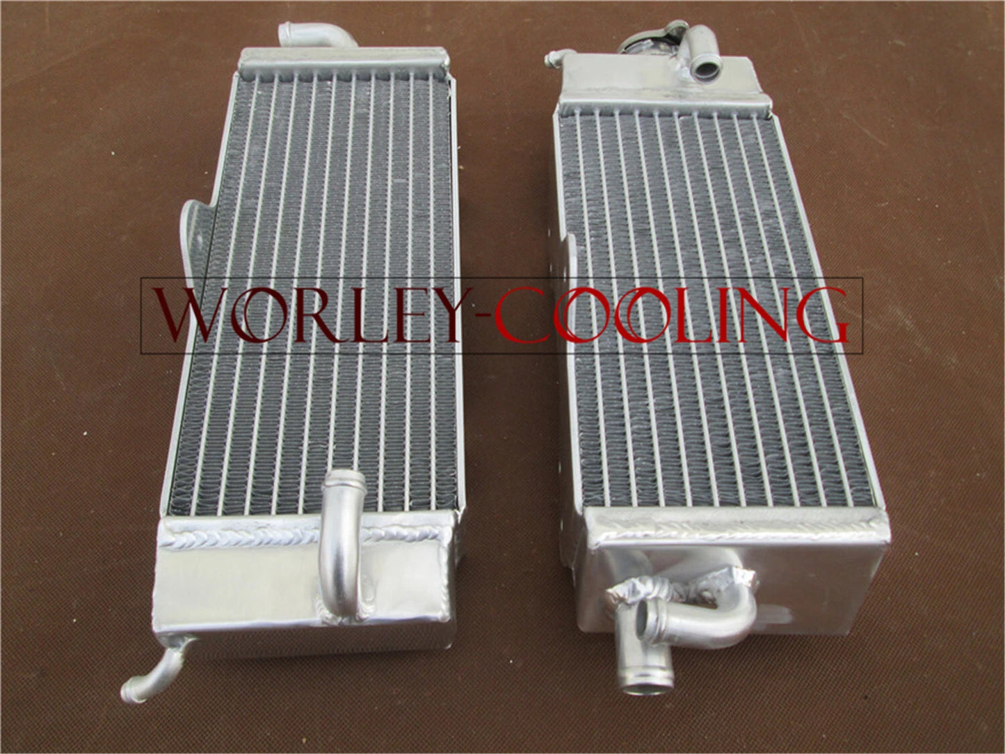Aluminum Alloy Radiator & Yellow Hose for Yamaha YZ250 (1993-1995)