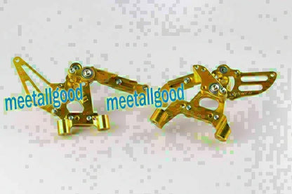 Adjustable Footpegs for DUCATI 1199 Motorcycle Rearset Gold (2012-2014)