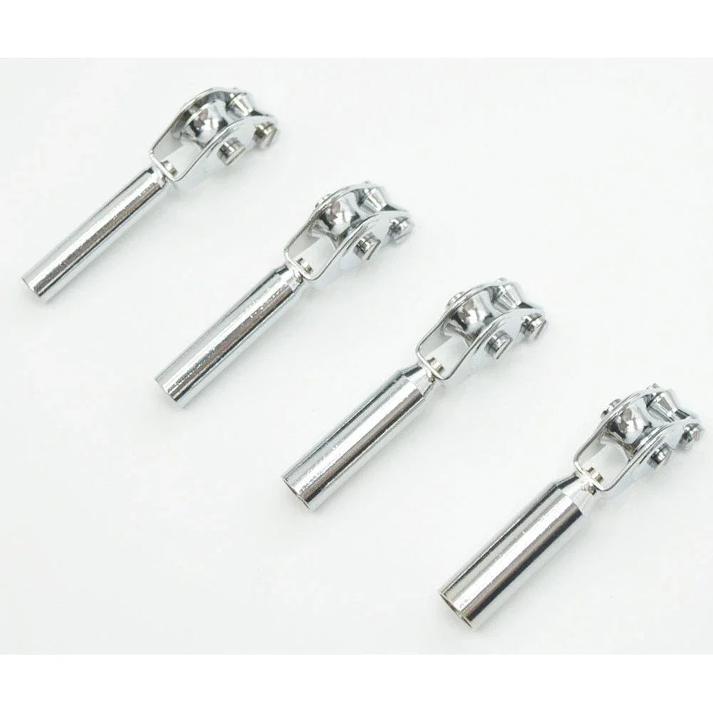 Boat Fishing Rod Guides Stainless Steel Roller for Saltwater Trolling Anglers