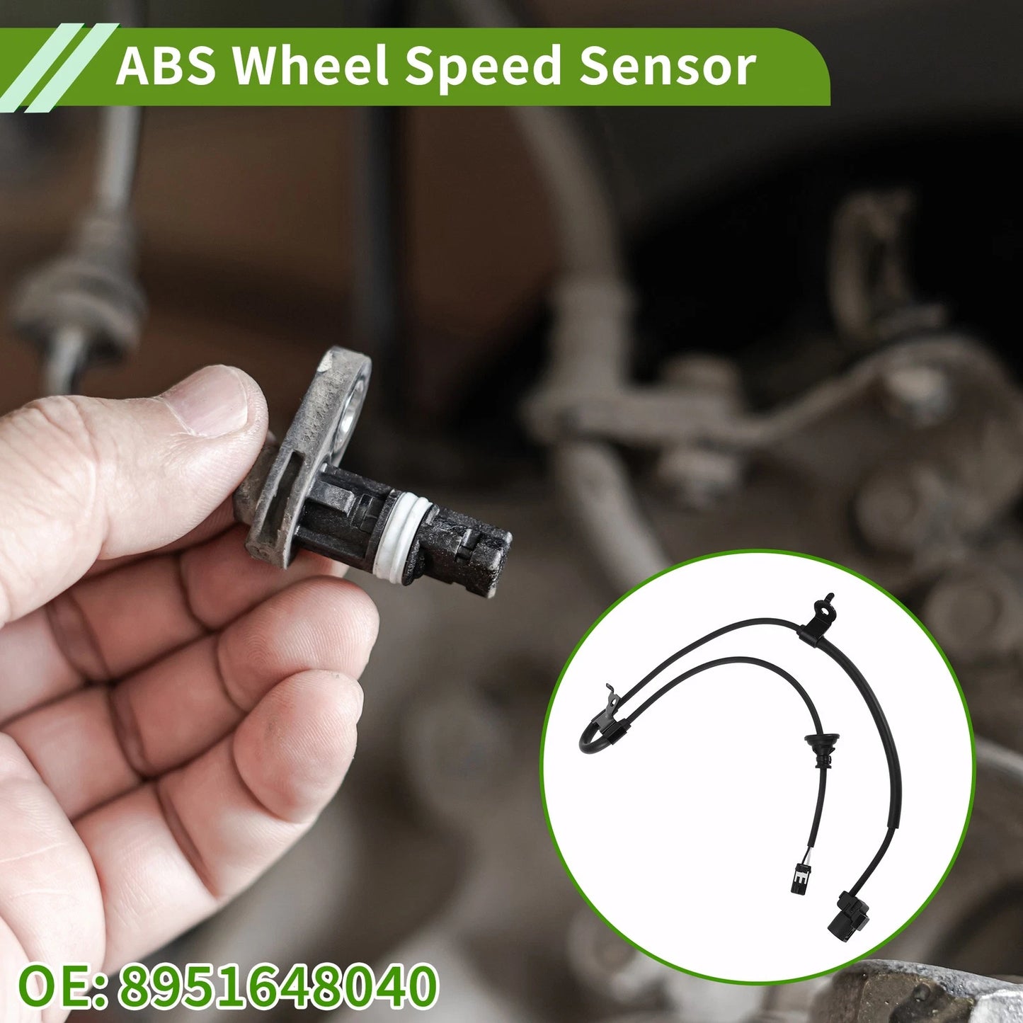ABS Wheel Speed Sensor Rear Left for Toyota Highlander