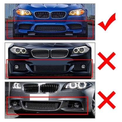Front Bumper Lip Spoiler for BMW 5 Series F10 F11 M5 (2011-2017)