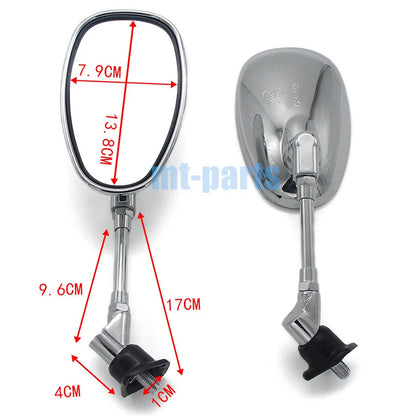 Rear View Mirror for Yamaha VMX12 V-MAX, VMX17 V-MAX, XVZ1300 (88-16)