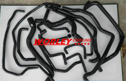 15PCS Silicone Water Hose for Renault 5 R5 GT Turbo (1988-1991)