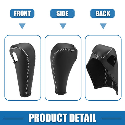 Gear Shift Lever Cover Black Gray for Chevrolet Trax (2015-2021)