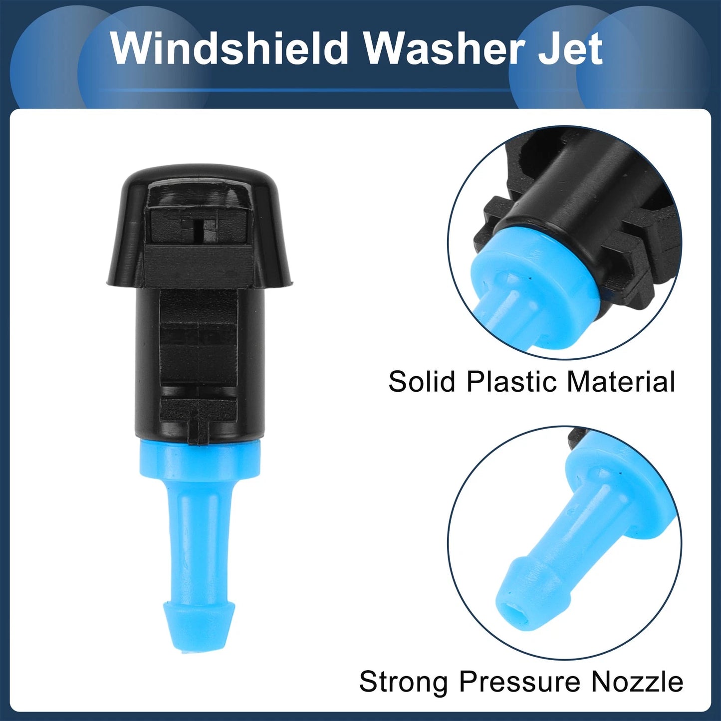 Washer Nozzle With Gasket for Dodge Grand Caravan