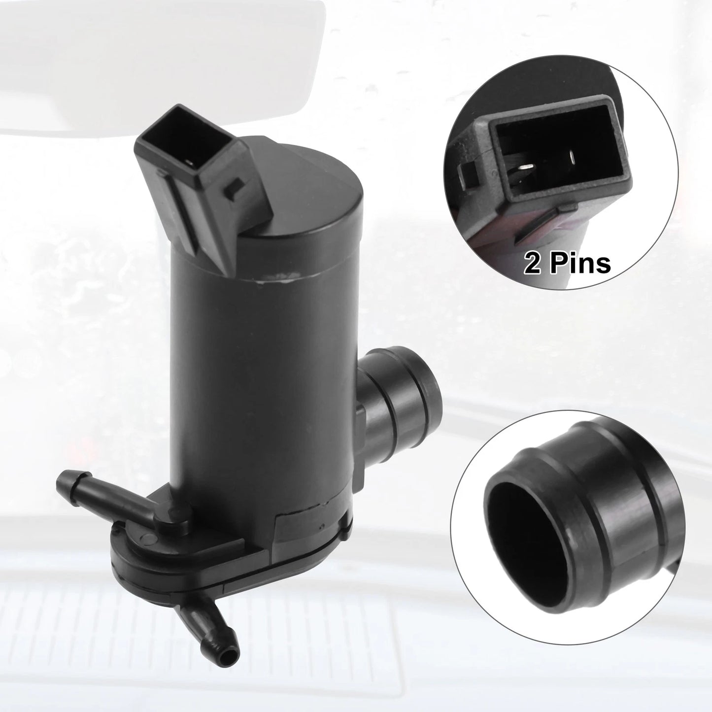Windshield Washer Pump for Ford Fiesta (1989-1995)