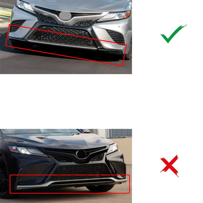 Real Carbon Fiber Front Bumper Lower Lip Splitter for Toyota Camry XSE SE 18-23