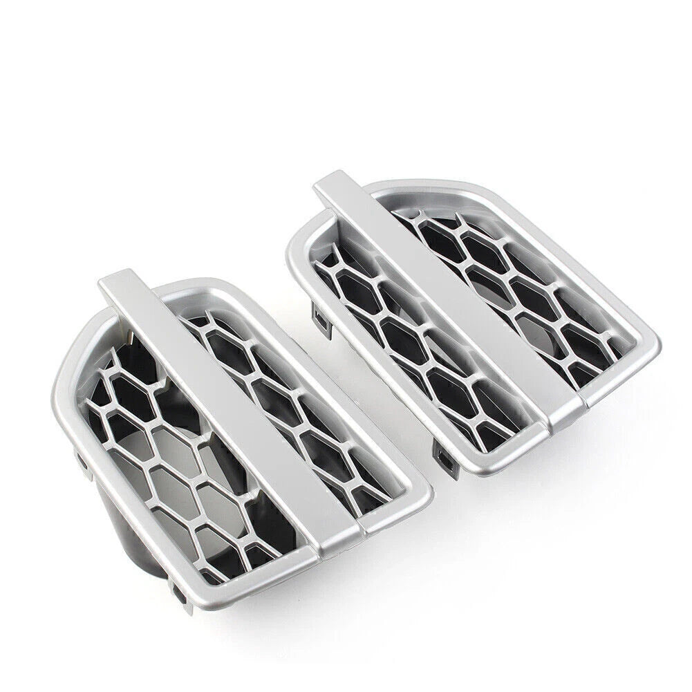 Silver Front Grille Air Intake Vent for Land Rover LR4 (2010-2016)
