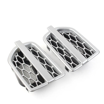 Silver Front Grille Air Intake Vent for Land Rover LR4 (2010-2016)