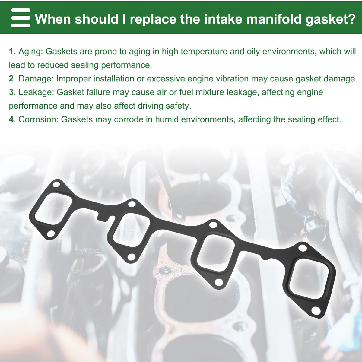 Intake Manifold Gasket for Toyota Hiace (1995-2001)