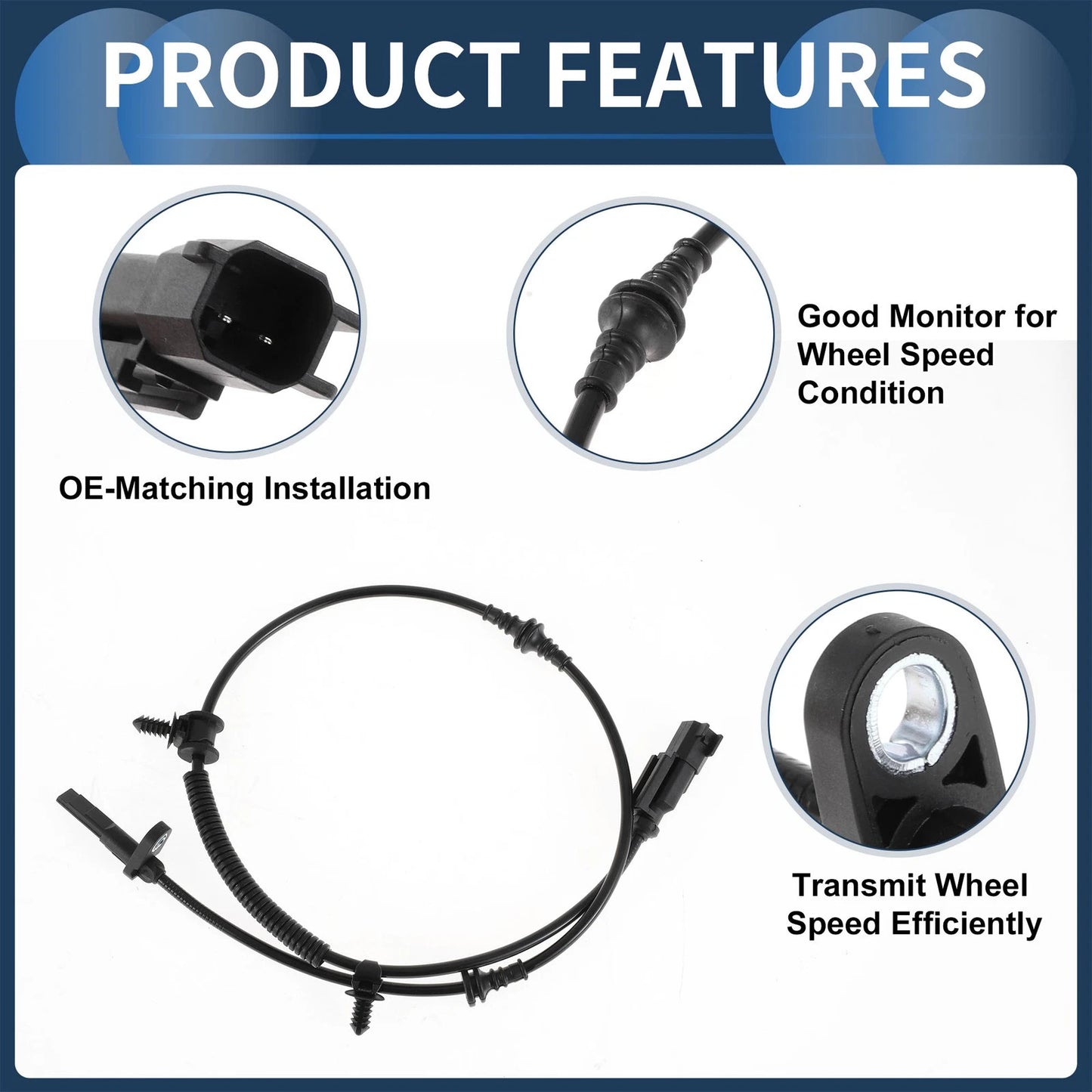 ABS Wheel Speed Sensor for Ford Explorer (2013-2019)
