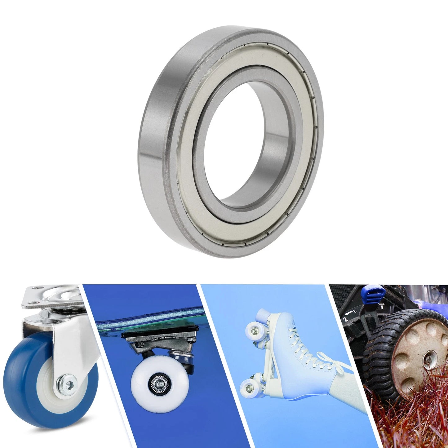 1 Pc 65x120x23mm Deep Groove Ball Bearings P6 for Scooter Skateboard Wheel