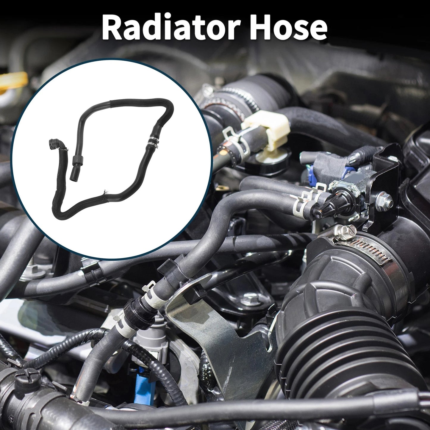 Radiator Hose for BMW 740Li 2011-2013 Plastic Coolant Pipe