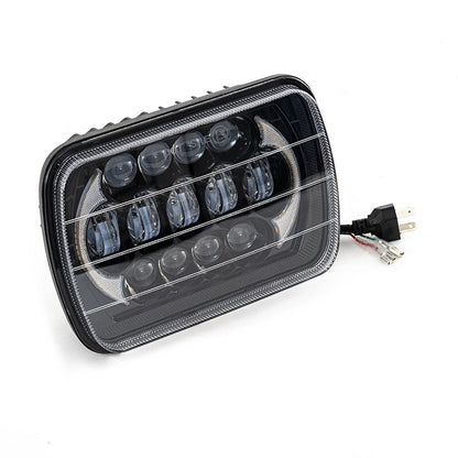 5x7" 7x6 LED Headlight Hi/Lo DRL for Ford E-100 E-150 E-250 E-350 Econoline