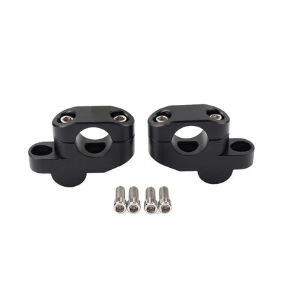 25mm Offset Handlebar Clamp Mount for Honda, Suzuki, Yamaha, Kawasaki