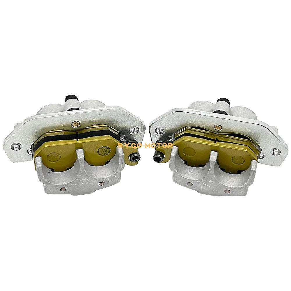 Front & Rear Brake Caliper With Pads for Yamaha Viking 700 (2014-2022)