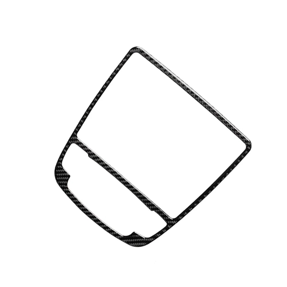 Carbon Fiber Gear Shift Panel Cover Trim for Audi A6 A7 (2012-2018)
