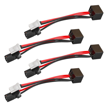 4 x Canbus Load Resistor Headlight Canceller for Universal Vehicles