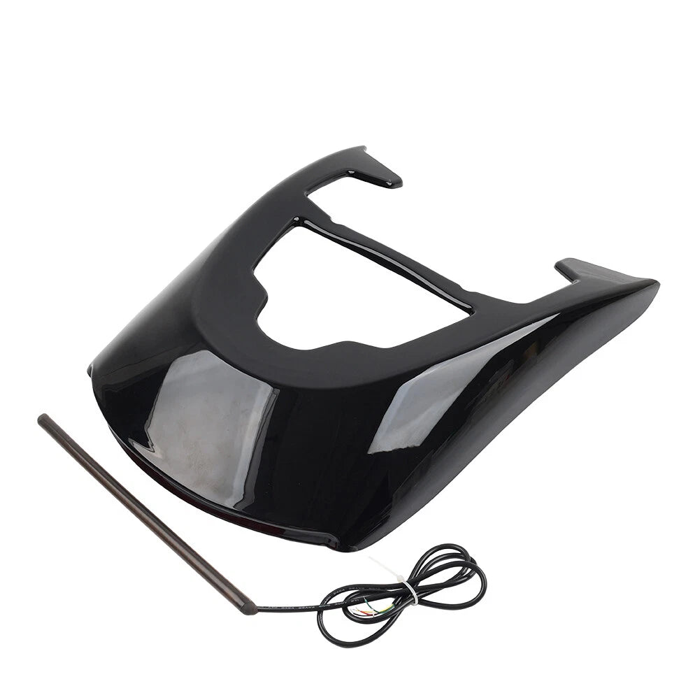 Vivid Black Rear Mudguard w/Light for Harley VRSCDX VRSCAW VRSCA (2002-2017)