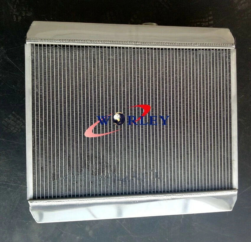 4 Row Radiator, Shroud, Fans for Jaguar XKE S2 E-TYPE (1968-1970)