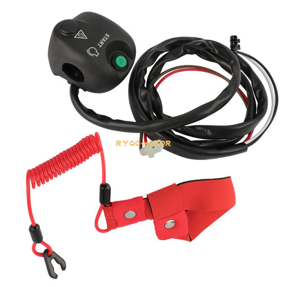 Kill Switch Box & Lanyard for Yamaha WaveRunner FZR/FZS GX1800 (2009–2016)